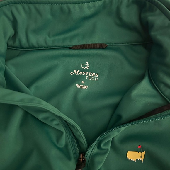 Women’s Masters Tech Green Full Zip Jacket with Stowable Hood - Picture 3 of 3